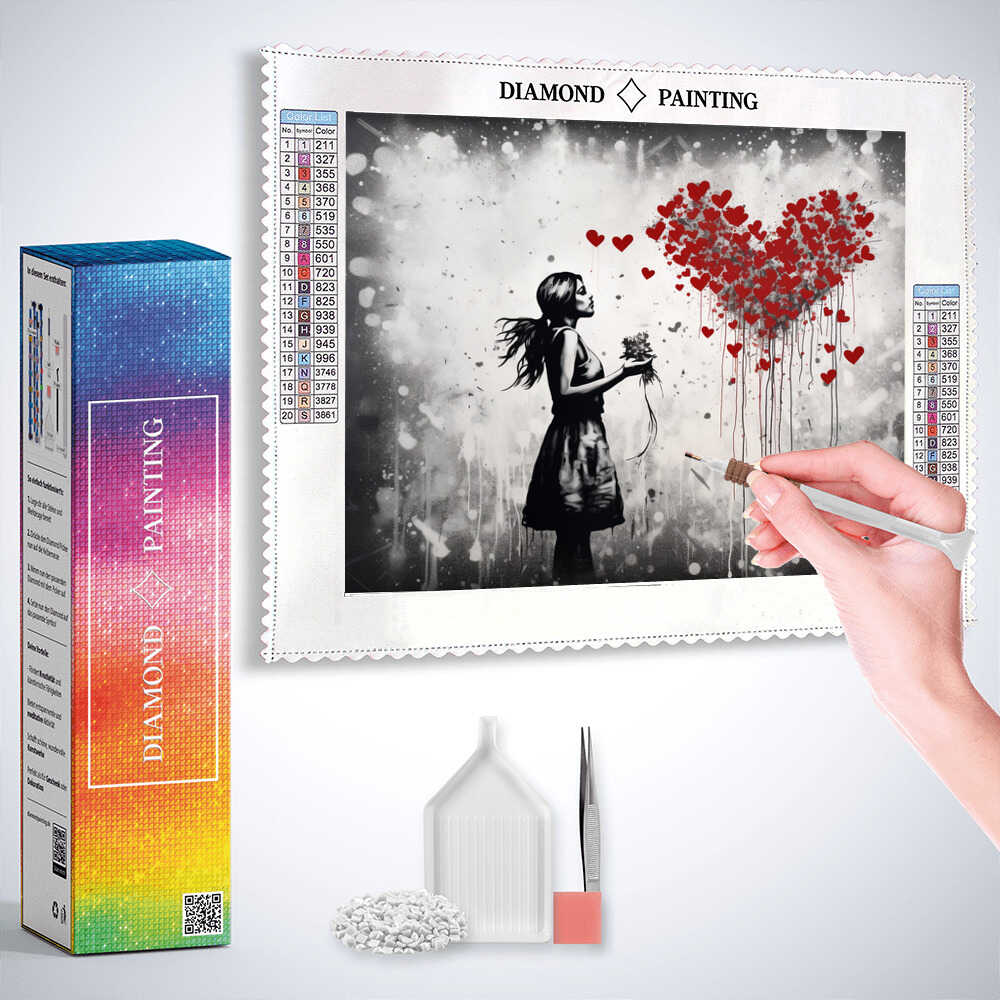 Diamond Painting - Liebeskummer