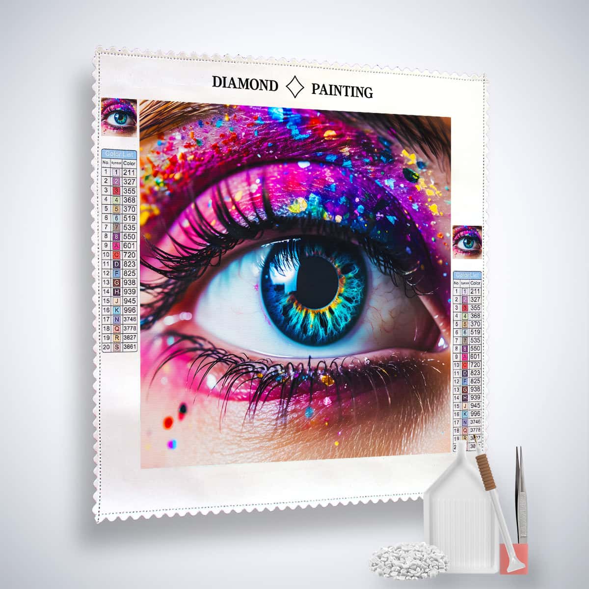 AB Diamond Painting - Diamantblick - gedruckt in Ultra-HD - AB Diamond, Menschen, Neu eingetroffen, Quadratisch