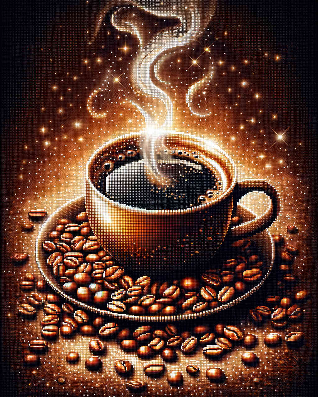 Diamond Painting - Kaffeeliebe