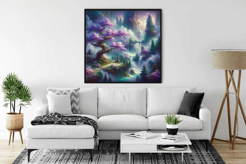 Diamond Painting - Verwunschener Garten
