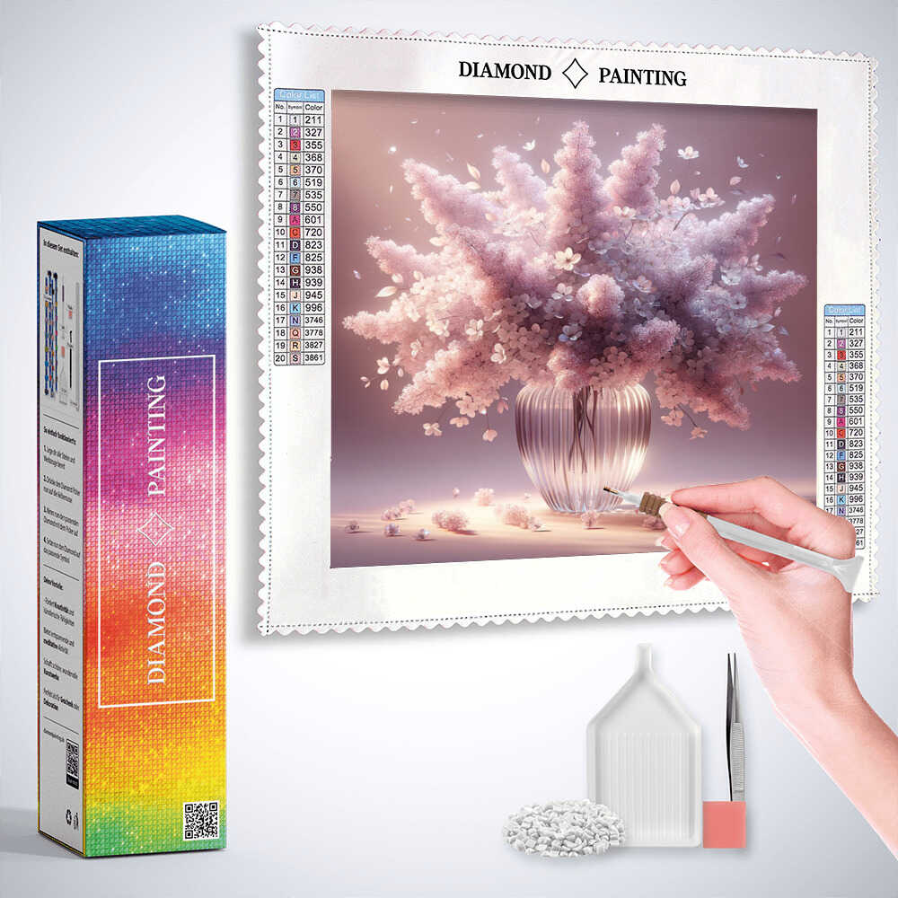 Diamond Painting - Flieder