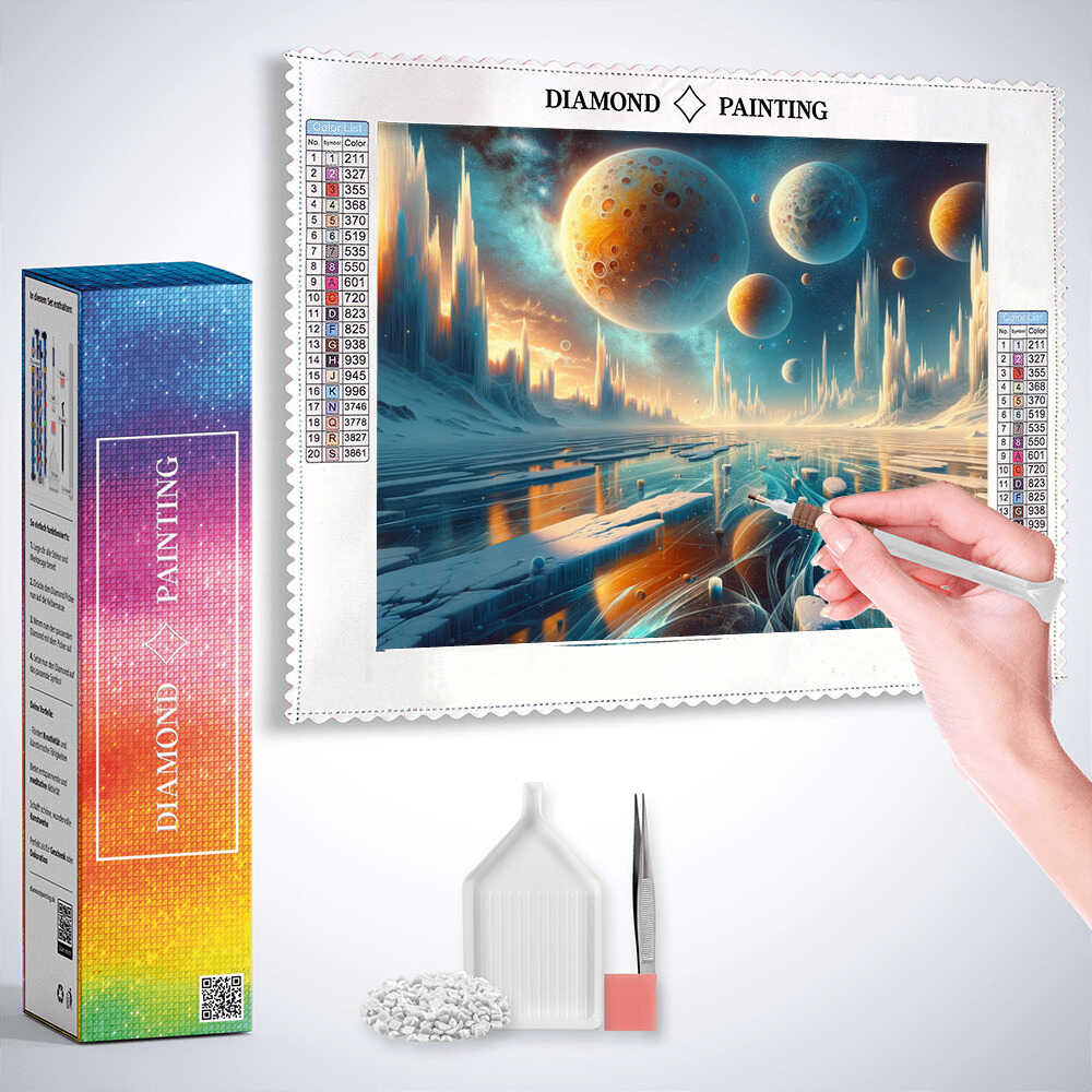 Diamond Painting - Weltraum der anderen Art