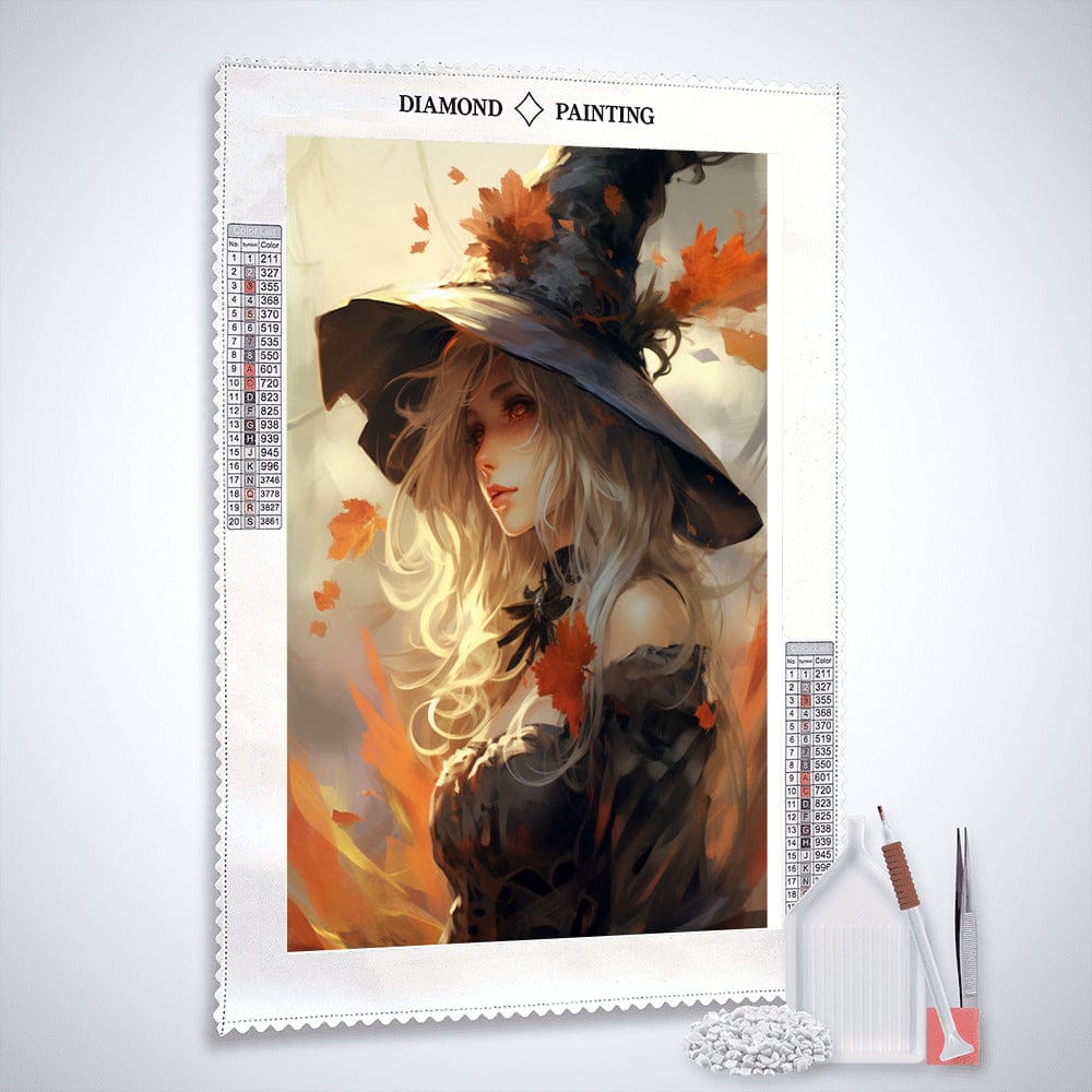 Diamond Painting - Halloween Hexe